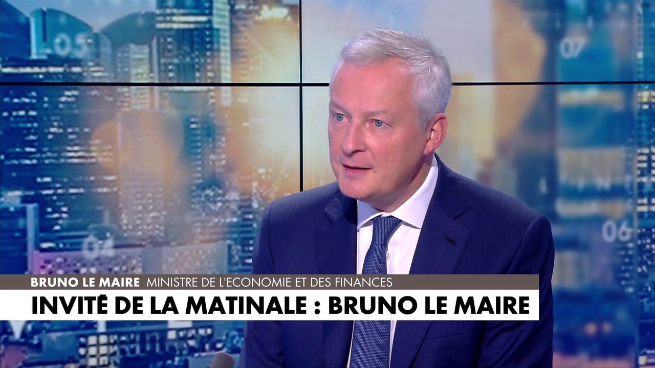 L'interview de Bruno Le Maire