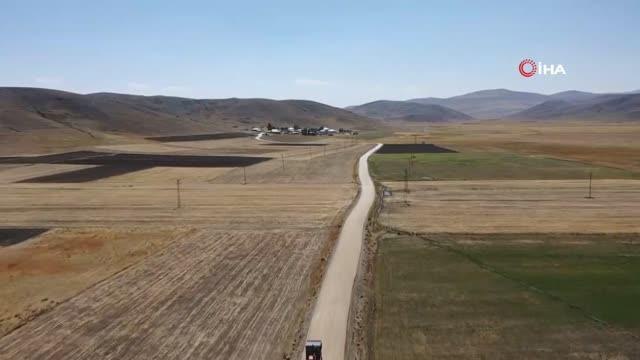 Van yerel haberleri | Van Büyükşehir Belediyesi'nden Çaldıran'a 13.5 kilometre beton yol