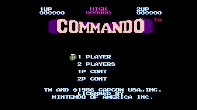 Commando (NES) Complete - No Deaths