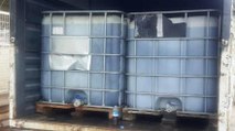 İzmir'de 12,5 ton kaçak akaryakıt ile 4 ton etil alkol ele geçirildi