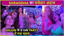 Shraddha Arya Fun Masti With Shakti Arora At Anjum Fakih's Birthday Party | Inside Video