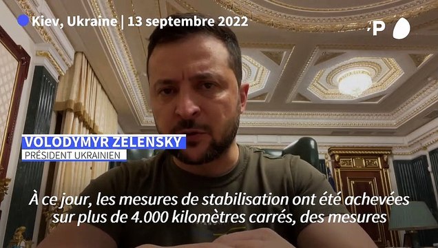 Ukraine: les mesures de stabilisation terminées sur 4.000 km2 de terres libérées (Zelensky)