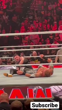 Dominik Owns Edge at WWE Raw #wwe