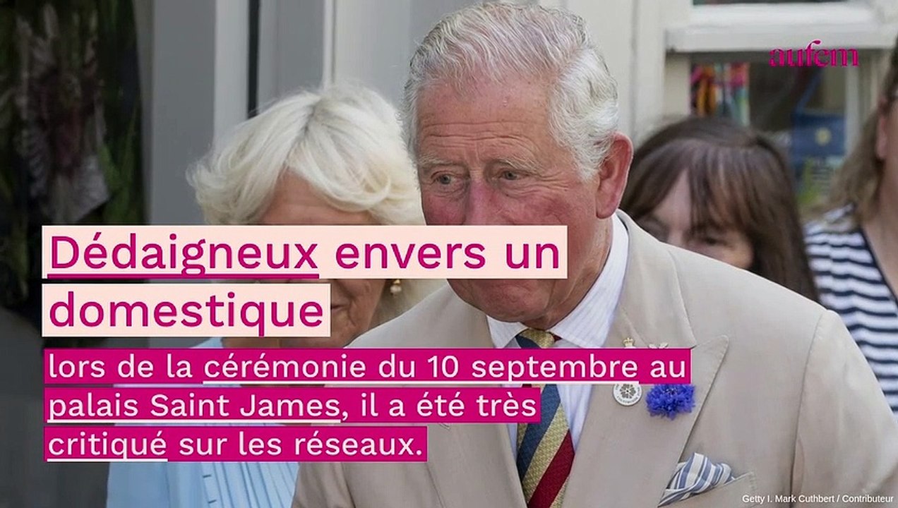 Charles III énervé, la vidéo de son coup de sang fait le tour du web : "Je ne peux pas supporter ce truc !"