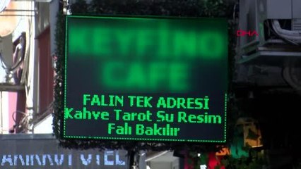 İSTANBUL'DA FAL KAFE TARTIŞMASI