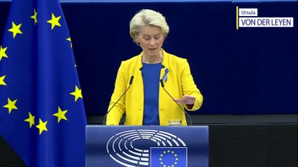 Electricité: un plafonnement des "superprofits" rapporterait 140 milliards d'euros selon Ursula von der Leyen