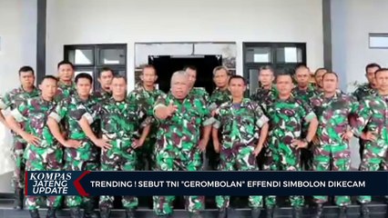 Trending ! Sebut TNI Gerombolan Effendi Simbolon Dikecam