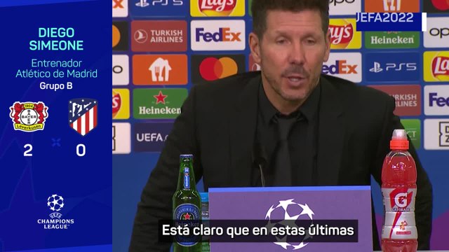 Simeone: Con Griezmann en el campo, jugamos mejor