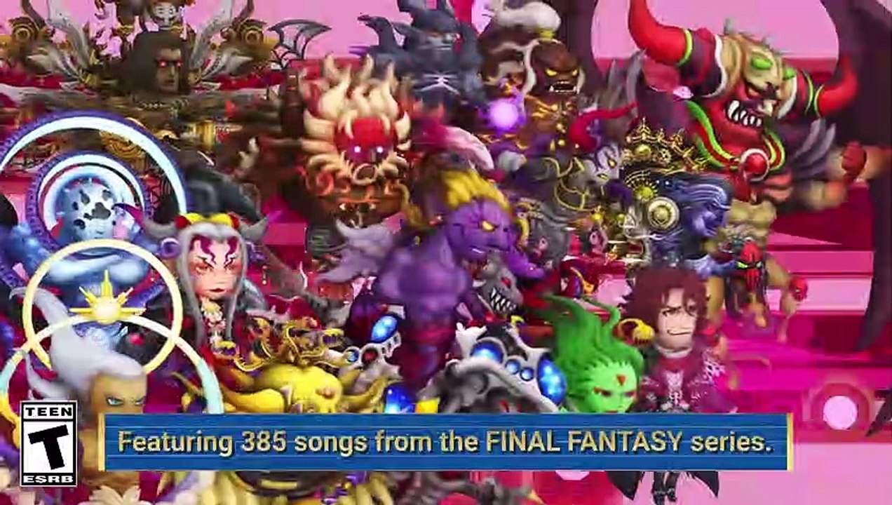 Theatrhythm: Final Bar Line - Anuncio