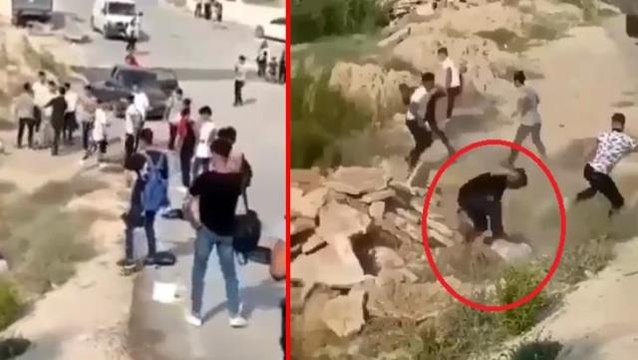 Liselilerin yan bakma kavgasında ortalık karıştı! Yere düşen genci öldüresiye dövdüler