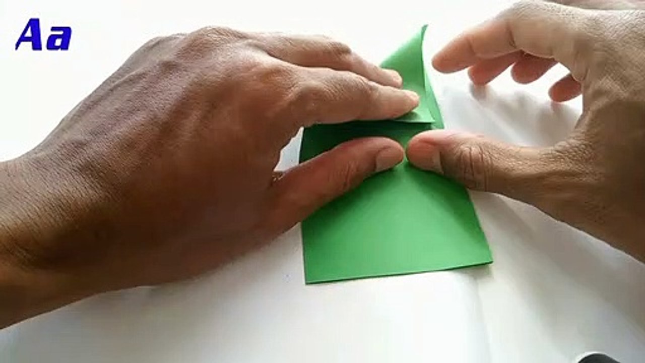 How to make Origami Frog ( Cara membuat Origami Katak ) Ayyipart