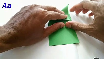 How to make Origami Frog ( Cara membuat Origami Katak ) Ayyipart