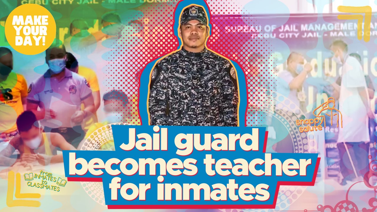 Jail guard becomes teacher for inmates | Make Your Day