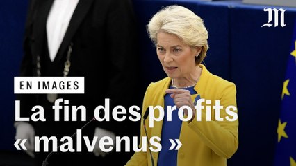 Face aux eurodéputés, Ursula von der Leyen propose de plafonner les revenus « malvenus » des énergéticiens « bénéficiant de la guerre »