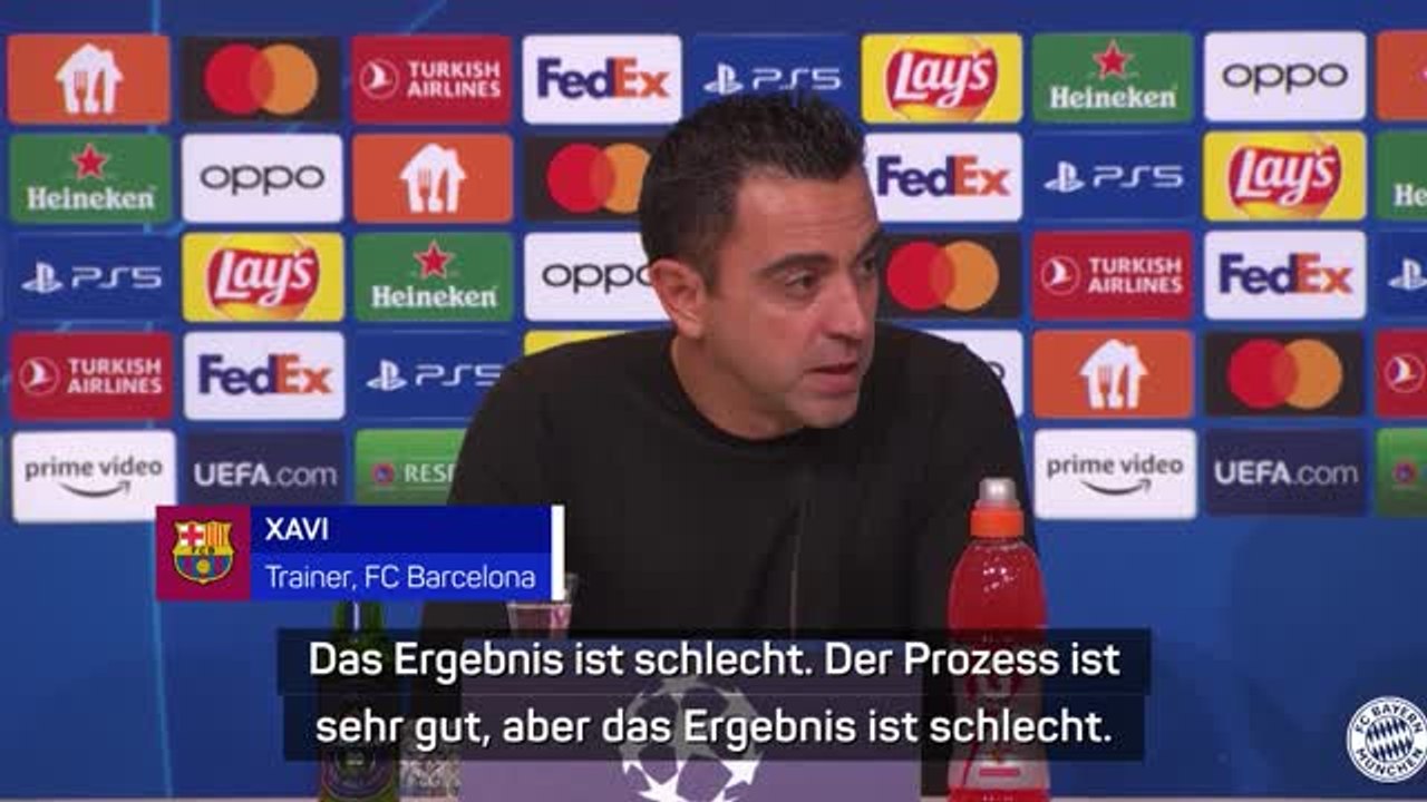 Xavi sauer: “Wir hätten gewinnen müssen”