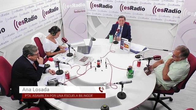Federico Jiménez Losantos entrevista a Ana Losada