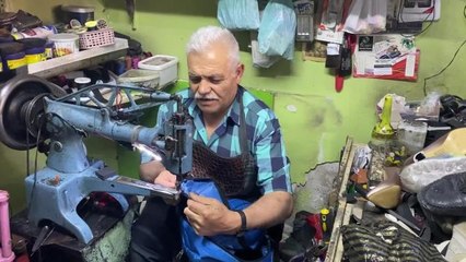 Yozgatlı Ayakkabı Tamircisi Kaymaz: "Vatandaş Eskiyi Tamir Ettiriyor"