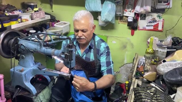 Yozgatlı Ayakkabı Tamircisi Kaymaz: Vatandaş Eskiyi Tamir Ettiriyor