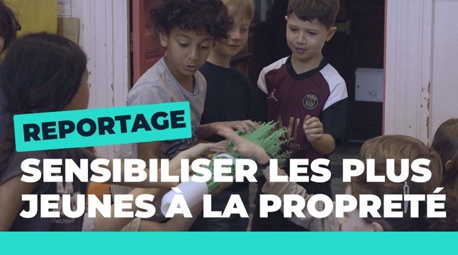 Ludovic, éboueur, anime des ateliers Propreté dans les écoles | Paris pour la Jeunesse| Ville de Paris