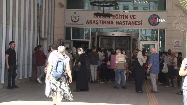 Son dakika haber! Taksim Eğitim ve Araştırma Hastanesi'nde yangın paniği