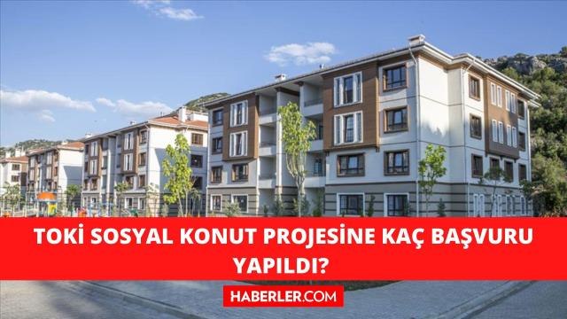 TOKİ sosyal konut kaç başvuru yapıldı? TOKİ kura çekimi başvuru sayısı kaç kişi? İşte TOKİ sosyal konut başvuru sayısı!