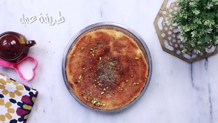 طريقة عمل الكنافة بالقشطة بالصور والخطوات