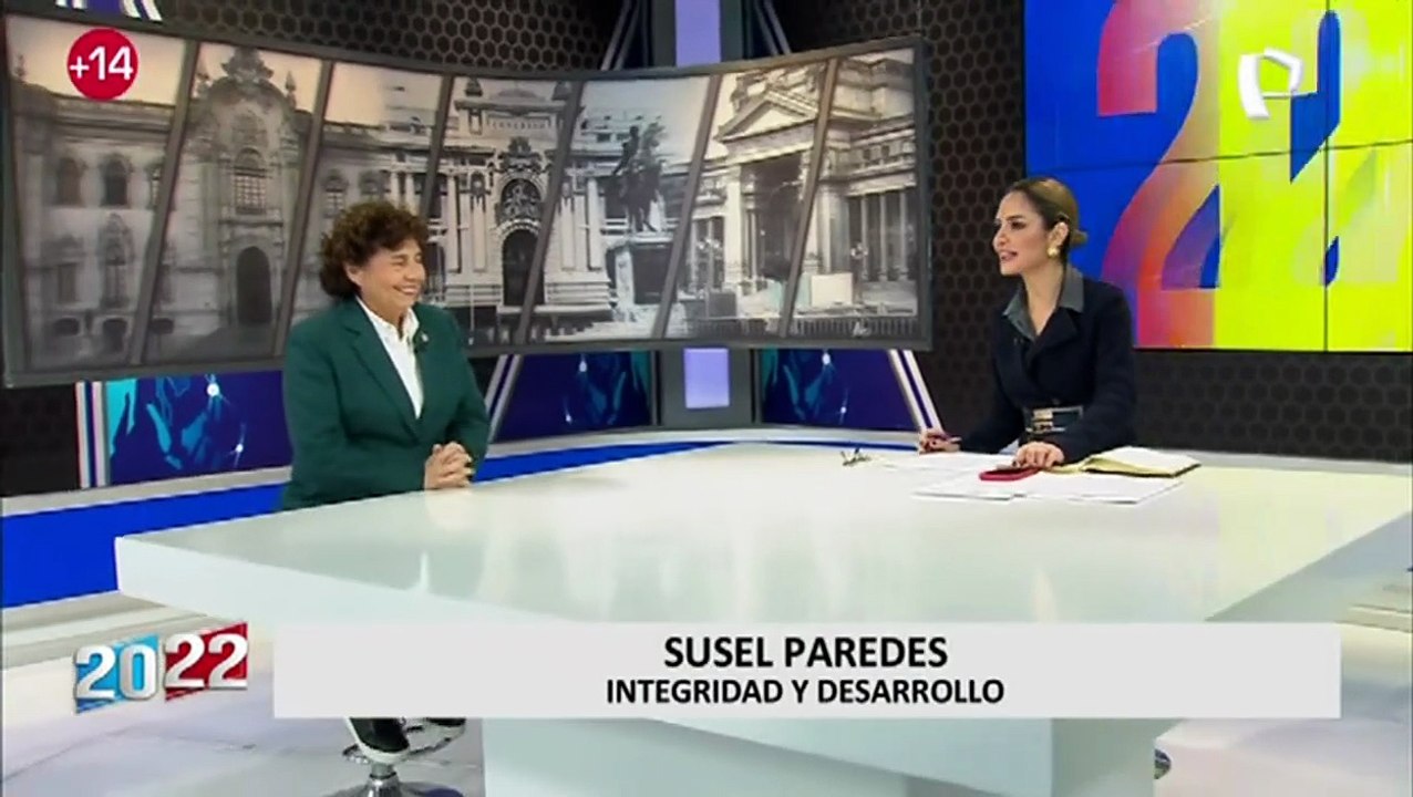 Susel Paredes: “Sería ideal que adelanto de elecciones se apruebe en referéndum”