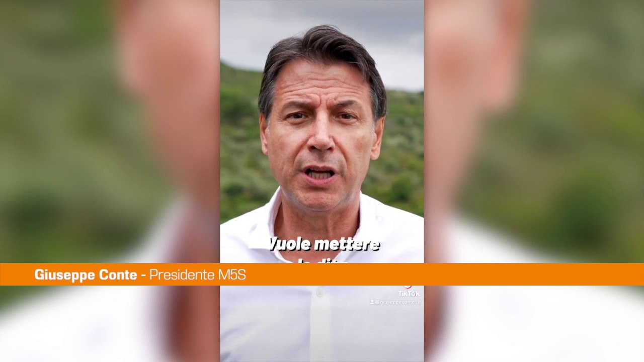 Elezioni, Conte "Centrodestra vuole mettere le mani sul Pnrr"