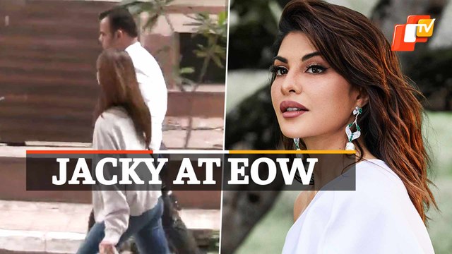 Jacqueline Fernandez At EOW Office In Money Laundering Case