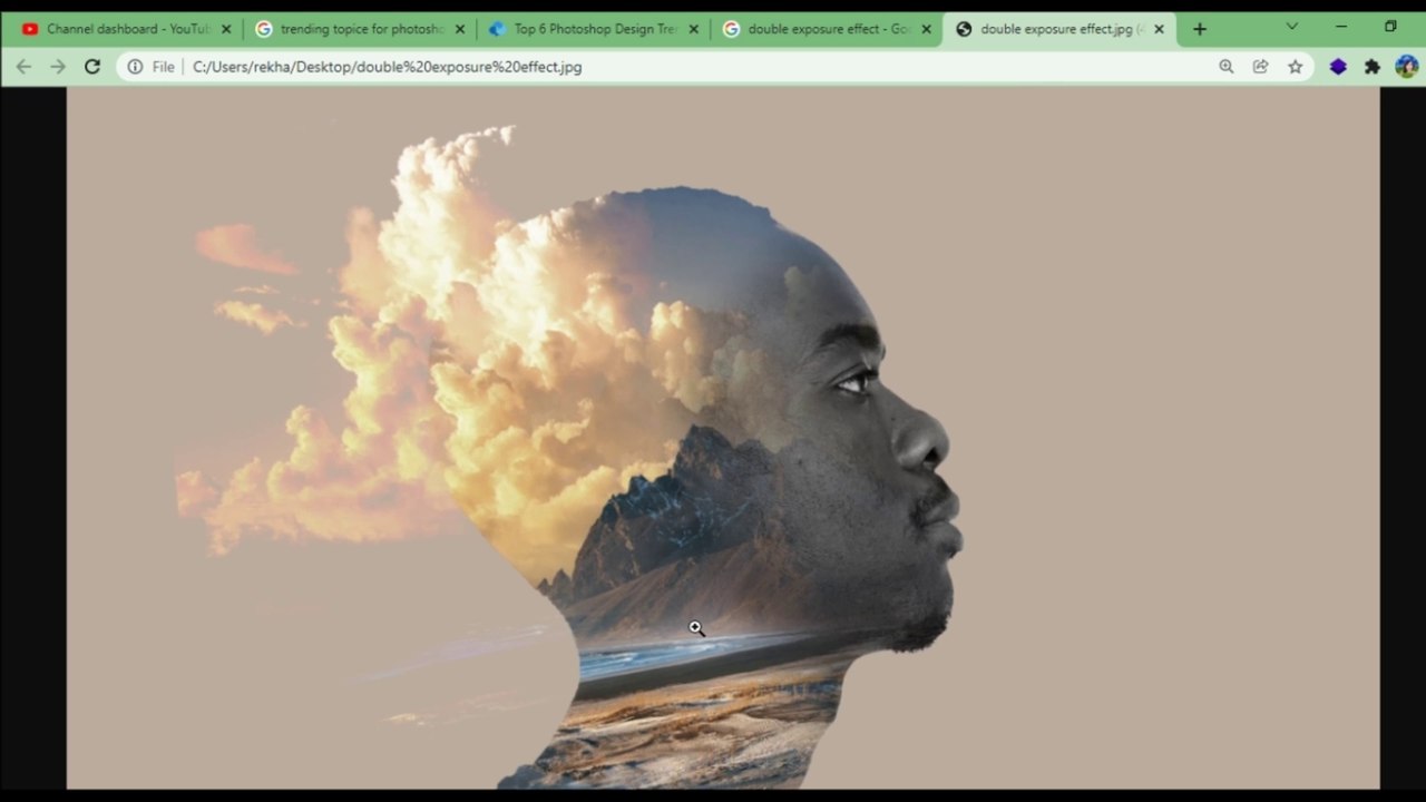 double exposure effect