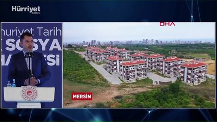 Bakan Murat Kurum, Sosyal Konut Projesi'ne ilişkin açıklamalarda bulundu