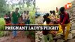 Pregnant Woman Carried On Cot For 15Kms Due To Bad Roads In Kalahandi Village