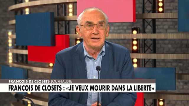 François de Closets : «Il n'y a qu'en France qu'on oppose les soins palliatifs et le suicide assisté»
