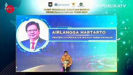 Airlangga Minta Pemda Awasi Harga Pangan untuk Tekan Inflasi