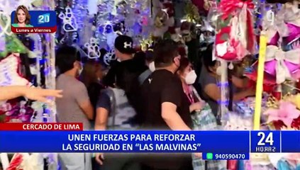 Cercado de Lima: unen esfuerzos para combatir la inseguridad en "Las Malvinas"