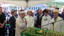 Bakan Soylu, Şehit Kaymakam Muhammed Fatih Safitürk'ün babası Asım Safitürk'ün cenaze törenine katıldı