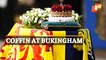 Queen Elizabeth's Coffin Arrives In London To Be Taken To Buckingham Palace