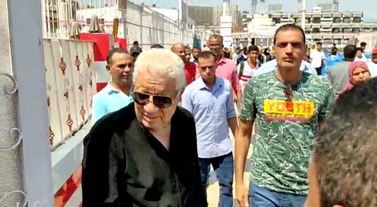 "يا مرتضى يا مرتضى.. أنا بحبك يا مرتضى".. وصول رئيس الزمالك لمقر النادي لبدء المؤتمر الصحفي