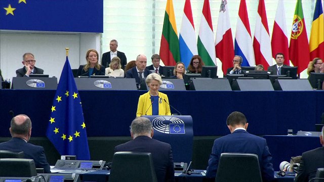 Von der Leyen: Russland-Sanktionen bleiben