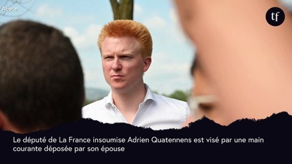 "Accès de violence" : Adrien Quatennens visé par une main courante déposée par sa femme