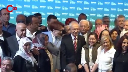 Bir çiftçi Kılıçdaroğlu'na sarılıp öptü