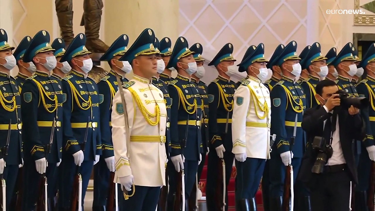 Papst als 'Pilger des Friedens' in Kasachstan