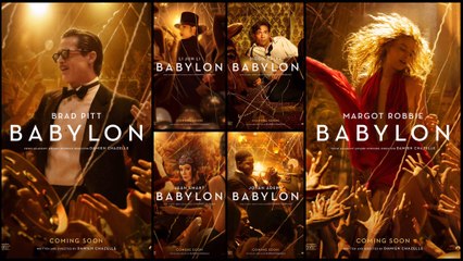 Brad Pitt Babylon Trailer  01/06/2023