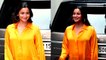 Pregnant Alia Bhatt recently gets clicked at Dharma Office| Alia Flaunts Baby Bump| FilmiBeat