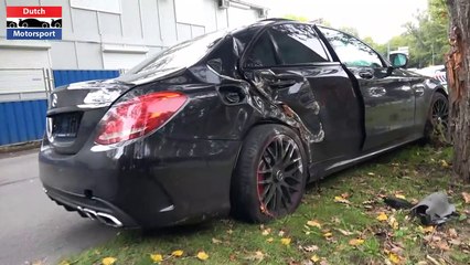 Modified Cars & Supercars Leaving a Car Show! - C63s CRASH, 800HP Supra, Aventador SVJ, Skyline,...
