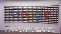 Csökkentette az Európai Unió Bírósága a Google-re kiszabott pénzbüntetést