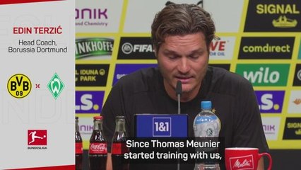 Dortmund coach explains decision to sub United target at half-time