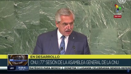 Presidente Fernández: Argentina cumplirá su rol como productor de alimentos de calidad