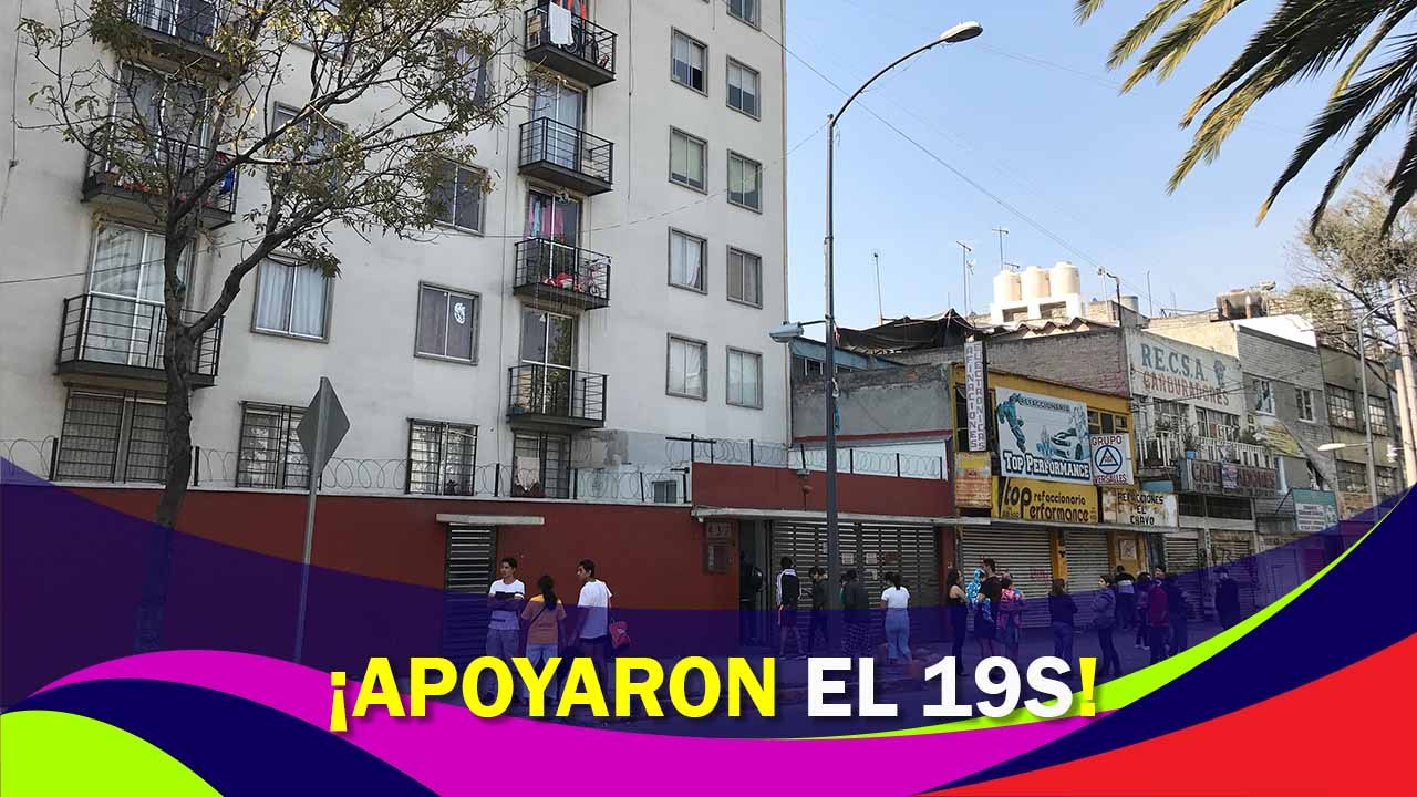 Artistas de gran corazón que apoyaron en el 19 de septiembre