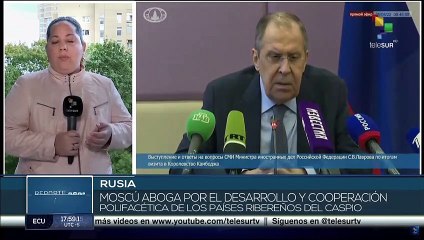 Rusia manifestó su interés en el mantenimiento de la paz y la estabilidad en región del Mar Caspio